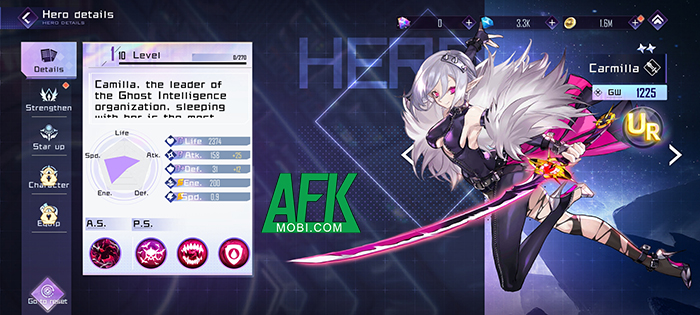 X Girls game chiến thuật cho phép bạn thu thập và dẫn dắt các nữ anh hùng xinh đẹp 3