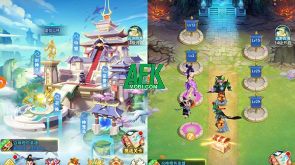 Game mang lối chơi Tower Defense – Yêu Quái Chạy Đi Đâu cập bến làng game Việt afkmobi yeu quai chay di dau anh 1jpg