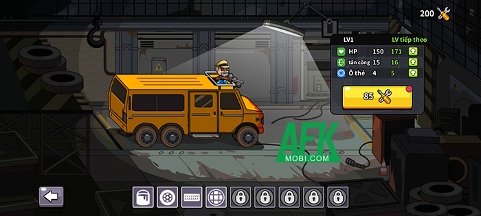 Bảo vệ căn cứ xe buýt của bạn trước bọn thây ma trong Zombie Buster: Bus Blitz 2