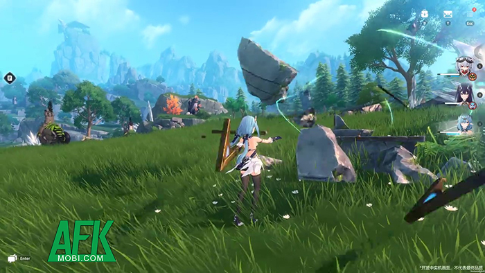 Azur Promilia game nhập vai hành động thế giới mở học hỏi nhiều từ Genshin Impact và Palworld 5