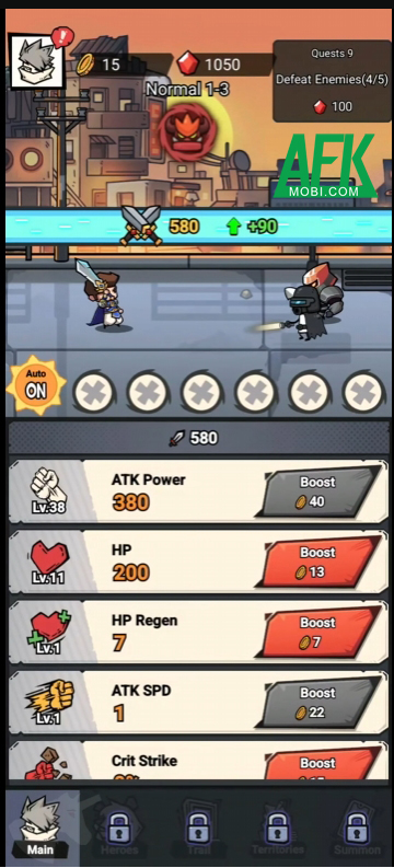 Brawl Heroes - Idle RPG cho phép bạn chiêu mộ đủ kiểu nhân vật trên đời để đi cảnh tiêu diệt quái vật 0 Brawl Heroes - Idle RPG cho phép bạn chiêu mộ đủ kiểu nhân vật trên đời để đi cảnh tiêu diệt quái vật 0