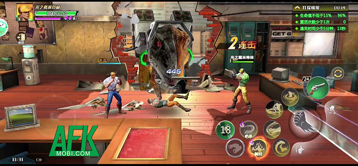 Cadillacs and Dinosaurs tựa game thùng
