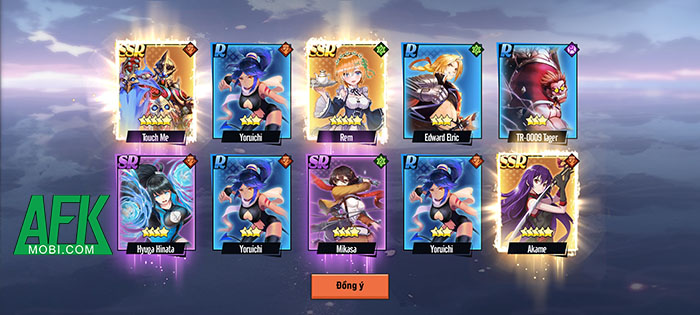 Trải nghiệm Chiến Binh AFK – Game thẻ tướng với hệ thống nhân vật đa vũ trụ anime 5 Trải nghiệm Chiến Binh AFK – Game thẻ tướng với hệ thống nhân vật đa vũ trụ anime 5