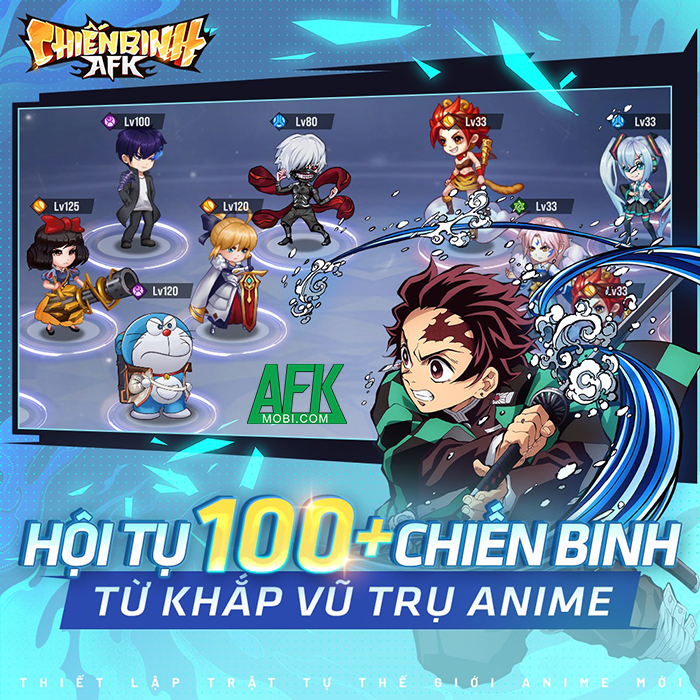 Game anime đa vũ trụ Chiến Binh AFK mở đăng ký sớm 0 Game anime đa vũ trụ Chiến Binh AFK mở đăng ký sớm 0