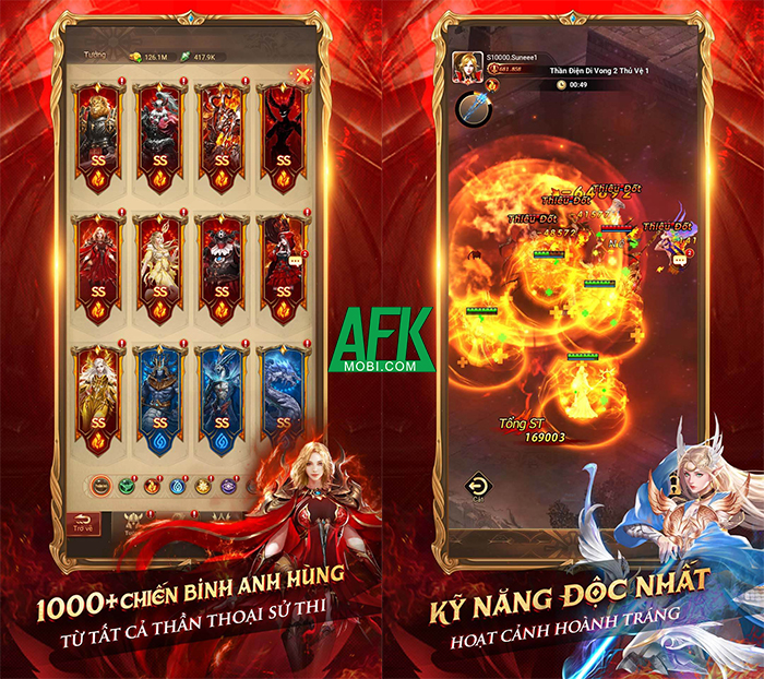 Chiến Binh Thần Vực game nhập vai đấu tướng rảnh tay vừa ra mắt làng game Việt 0