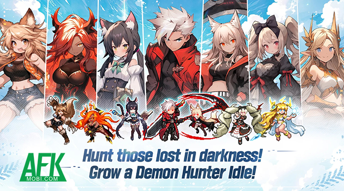 Trở thành Thợ săn quỷ mạnh mẽ trong game Demon Hunter Idle 0 Trở thành Thợ săn quỷ mạnh mẽ trong game Demon Hunter Idle 0