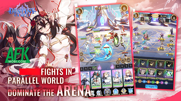 Destiny Oracle game đấu tướng rảnh tay sở hữu dàn nhân vật anime bắt mắt 0