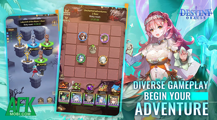 Destiny Oracle game đấu tướng rảnh tay sở hữu dàn nhân vật anime bắt mắt 2