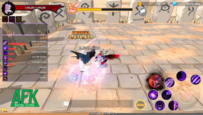 Devil Knights Idle cho bạn điều khiển các cô nàng waifu bốc lửa để chiến đấu 2