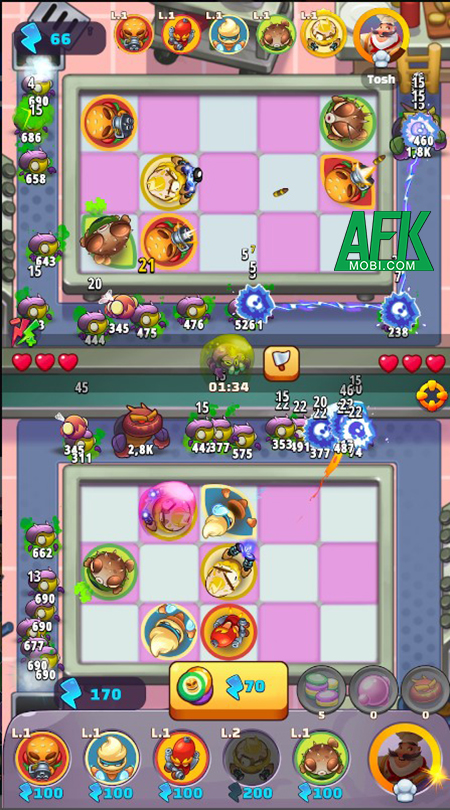 Vào Food Fight TD: Tower Defense bảo vệ căn bếp trước bầy côn trùng ăn vụng 0