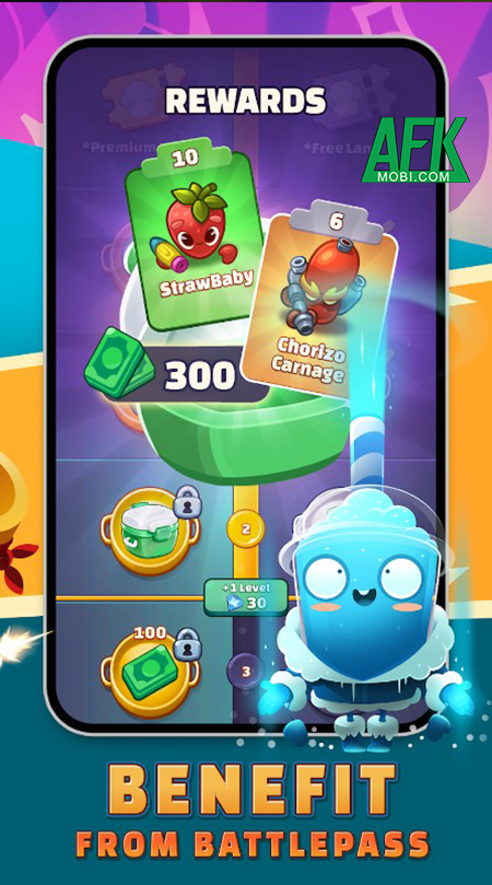 Vào Food Fight TD: Tower Defense bảo vệ căn bếp trước bầy côn trùng ăn vụng 3