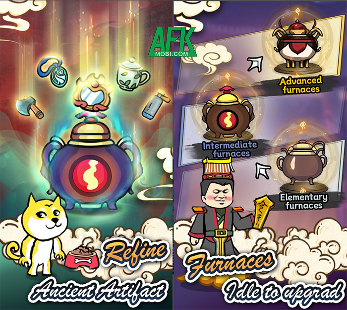 Idle Alchemy game nhập vai đấu tướng rảnh tay gây cười cực mạnh 1