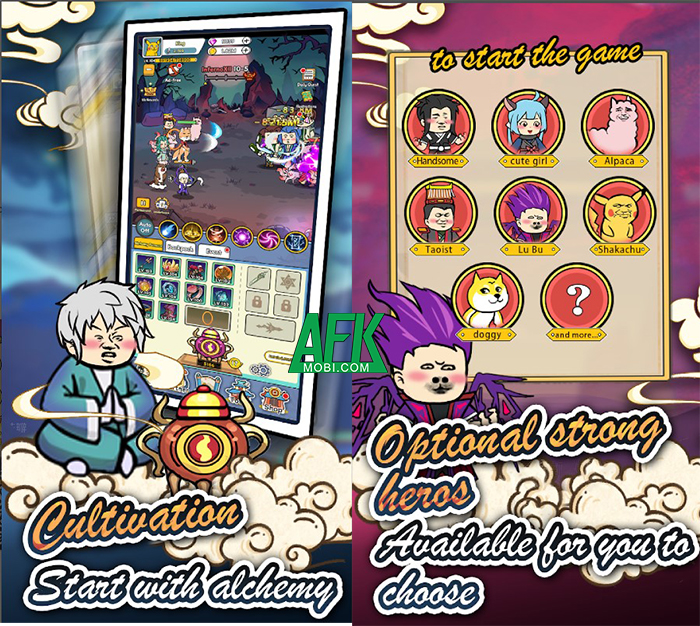 Idle Alchemy game nhập vai đấu tướng rảnh tay gây cười cực mạnh 0