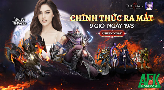 AFKMobi tặng nhiều gift code game Chiến Địa Mobile giá trị 0
