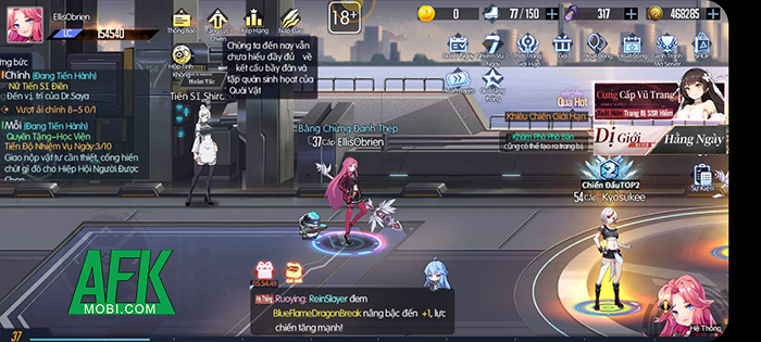 AFKMobi tặng nhiều gift code game mobile Hắc Nguyệt Quyền Thần DzoGame giá trị 1