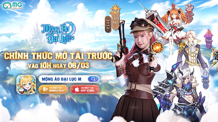 AFKMobi tặng nhiều gift code game Mộng Ảo Đại Lục M giá trị 1 AFKMobi tặng nhiều gift code game Mộng Ảo Đại Lục M giá trị 1