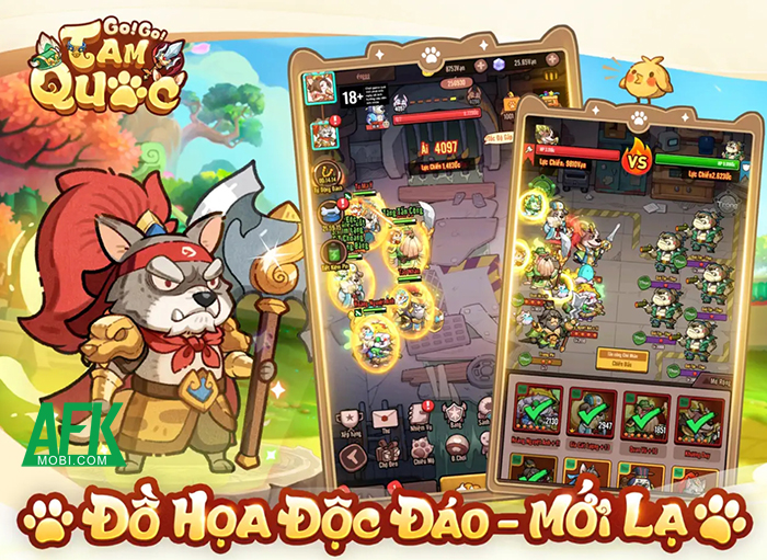 AFKMobi tặng nhiều gift code game GoGo Tam Quốc - VTC Game giá trị 2 AFKMobi tặng nhiều gift code game GoGo Tam Quốc - VTC Game giá trị 2