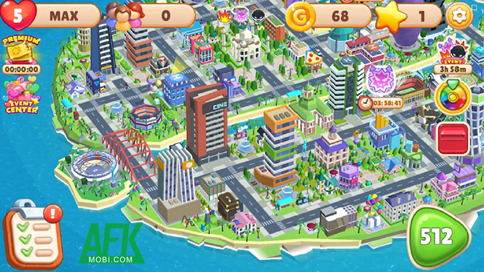 Harbor City with Puzzle: Xếp kim cương xây Thành phố 0 Harbor City with Puzzle: Xếp kim cương xây Thành phố 0