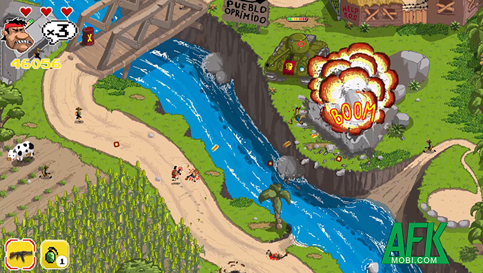 John Mambo, Retro Shoot Action game hành động bắn súng pixel đậm chất game thùng 2