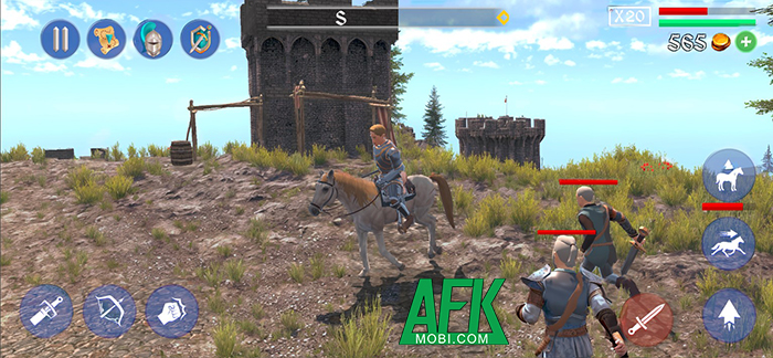 Knight RPG - Knight Simulator: Con đường luyện tập trở thành một Kỵ Binh vĩ đại 3