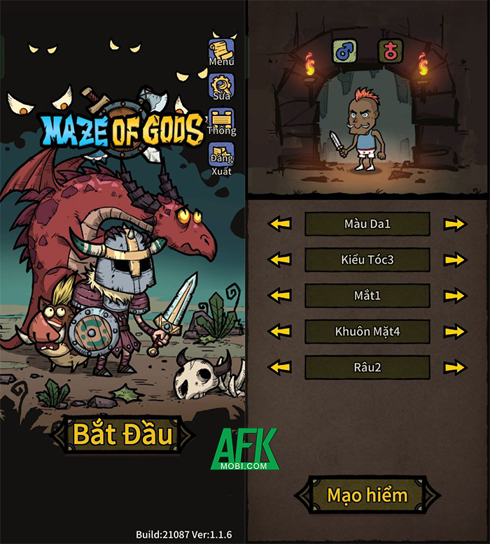 Maze of Gods: Hành trình trở thành chiến binh thần thánh 0 Maze of Gods: Hành trình trở thành chiến binh thần thánh 0