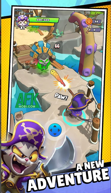 Mighty Calico mời bạn nhập vai chú Mèo cướp biển trong hành trình truy tìm kho báu 1 Mighty Calico mời bạn nhập vai chú Mèo cướp biển trong hành trình truy tìm kho báu 1