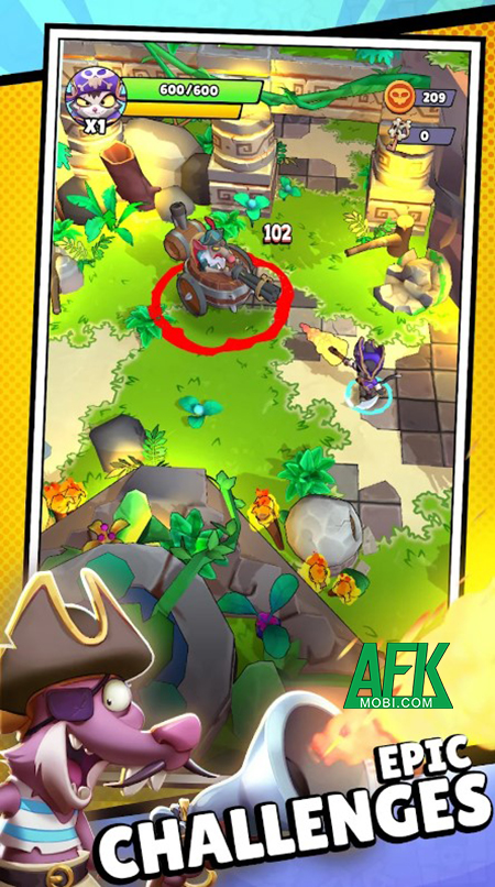 Mighty Calico mời bạn nhập vai chú Mèo cướp biển trong hành trình truy tìm kho báu 2 Mighty Calico mời bạn nhập vai chú Mèo cướp biển trong hành trình truy tìm kho báu 2