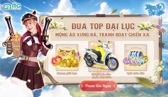 NPH MGOL chính thức khai mở game nhập vai Mộng Ảo Đại Lục M 5