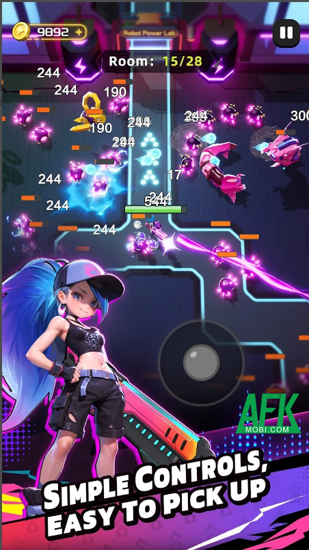 Hòa mình vào thế giới hành động roguelike thú vị của game Neon Guardian 1 Hòa mình vào thế giới hành động roguelike thú vị của game Neon Guardian 1