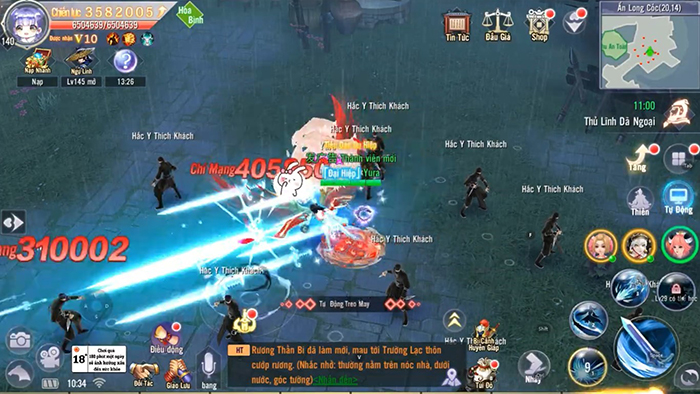 Nhất Mộng Cửu Thiên sở hữu 4 môn phái vừa quen vừa lạ cho game thủ chinh phục Võ Lâm 7