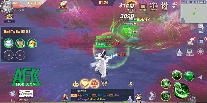 Mạnh hết nấc, đẹp hết hồn với kho tính năng phong phú của Nhất Mộng Cửu Thiên Mobile 3