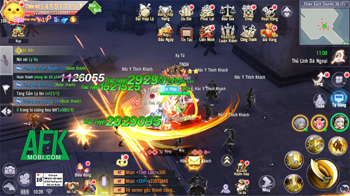 Mạnh hết nấc, đẹp hết hồn với kho tính năng phong phú của Nhất Mộng Cửu Thiên Mobile 1