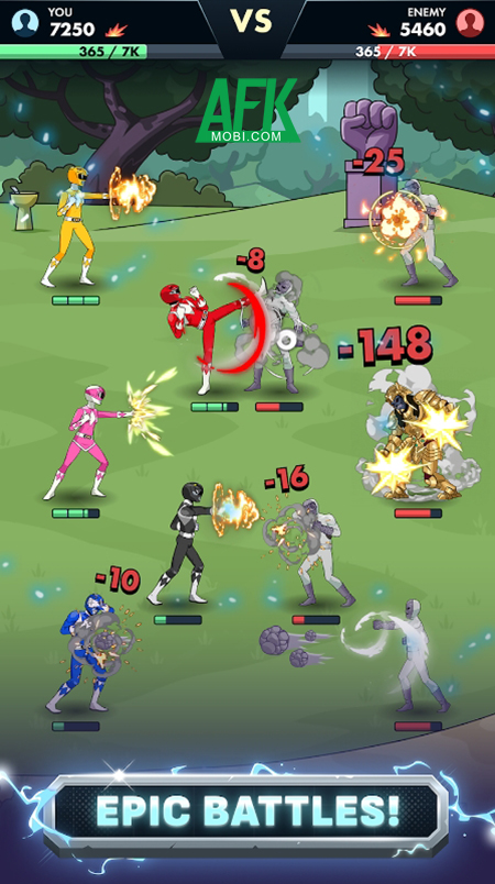 5 anh em siêu nhân tái xuất trong game Power Rangers Mighty Force 1 5 anh em siêu nhân tái xuất trong game Power Rangers Mighty Force 1