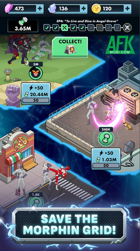 5 anh em siêu nhân tái xuất trong game Power Rangers Mighty Force 2 5 anh em siêu nhân tái xuất trong game Power Rangers Mighty Force 2