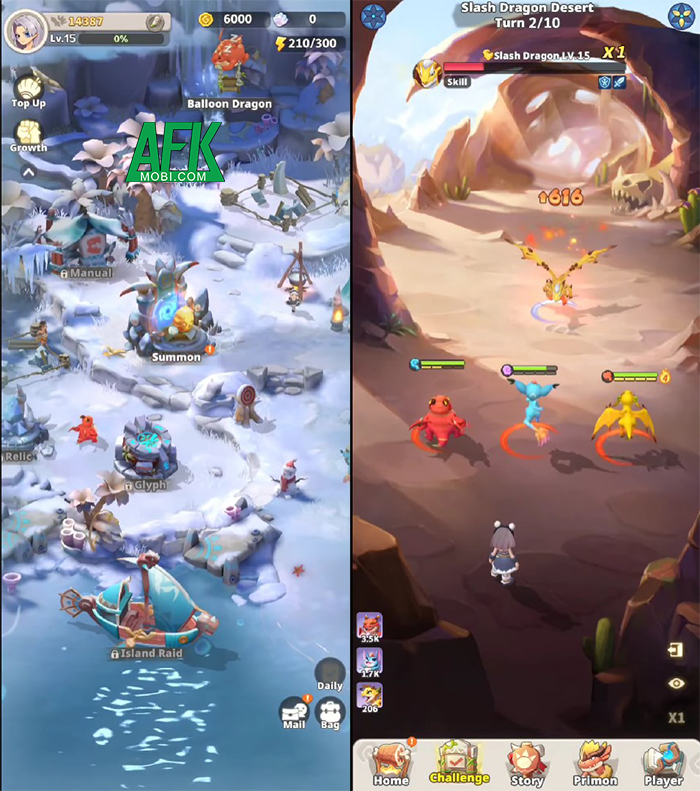 Vào game Primon Legion để huấn luyện và tiến hóa đội hình Khủng Long của bạn! 3 Vào game Primon Legion để huấn luyện và tiến hóa đội hình Khủng Long của bạn! 3