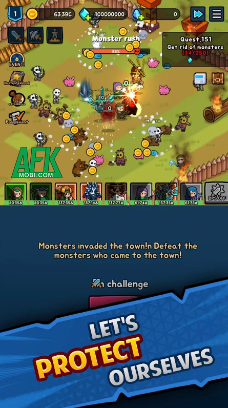 Hành trình xây dựng Vương Quốc từ bước đi nhỏ trong game Riffle Heroes:Tycoon RPG 1