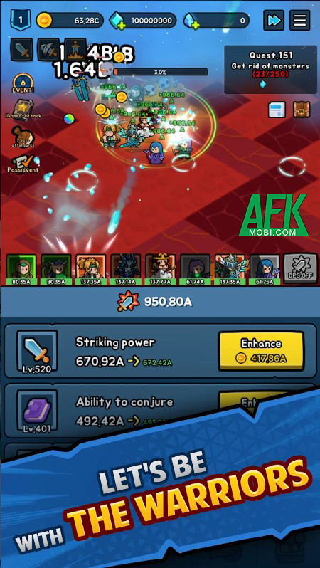 Hành trình xây dựng Vương Quốc từ bước đi nhỏ trong game Riffle Heroes:Tycoon RPG 3