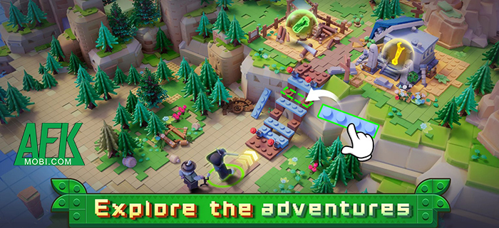 Rise of Brickworld mời bạn vào chinh phục đảo hoang Lego huyền bí 1