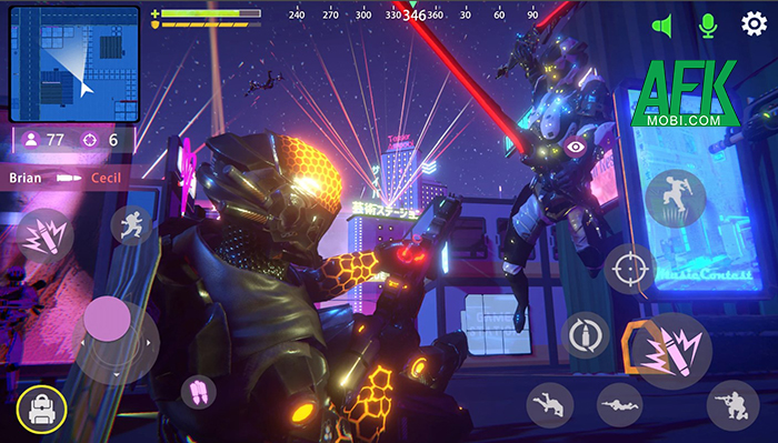 Robot Destruction Royal tựa game bắn súng mang danh Free Fire phiên bản cyberpunk 1 Robot Destruction Royal tựa game bắn súng mang danh Free Fire phiên bản cyberpunk 1