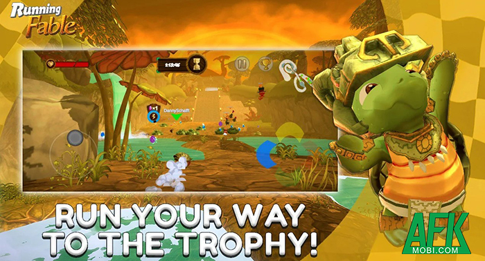 Game đua xe vui nhộn Running Fable tái hiện cuộc thi Rùa và Thỏ 2