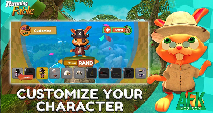 Game đua xe vui nhộn Running Fable tái hiện cuộc thi Rùa và Thỏ 3