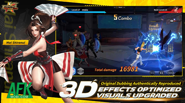 SNK: Fighting Masters mời bạn quay lại thế giới Quyền Vương với đồ họa 3D chất lượng 3
