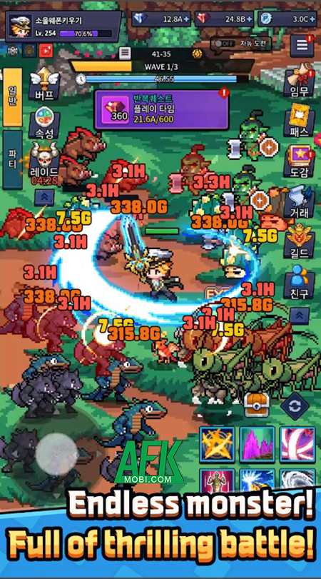 Trở thành vị thần bảo vệ thế giới trong Soul Weapon Idle 1