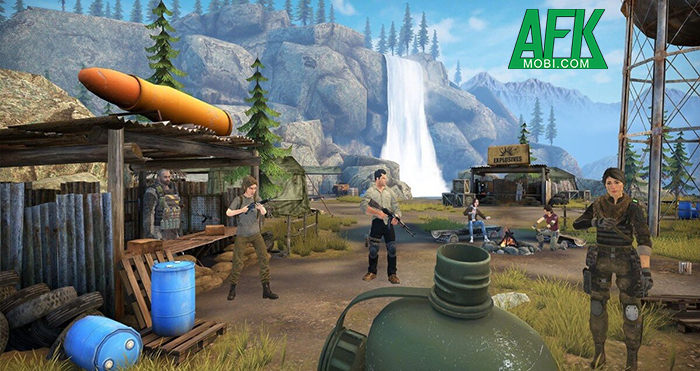Survival Nation: Mobile đưa người chơi sinh tồn trong một thế giới hậu tận thế zombie 0