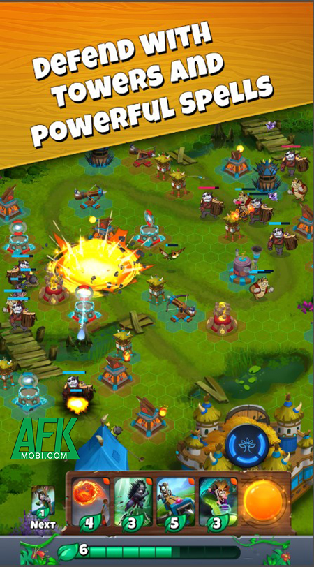 Tower Rush Legends game chiến thuật thủ tháp PvP lấy chủ đề thế giới động vật 1 Tower Rush Legends game chiến thuật thủ tháp PvP lấy chủ đề thế giới động vật 1