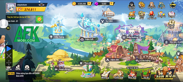 Trải nghiệm Chiến Binh AFK – Game thẻ tướng với hệ thống nhân vật đa vũ trụ anime 7 Trải nghiệm Chiến Binh AFK – Game thẻ tướng với hệ thống nhân vật đa vũ trụ anime 7