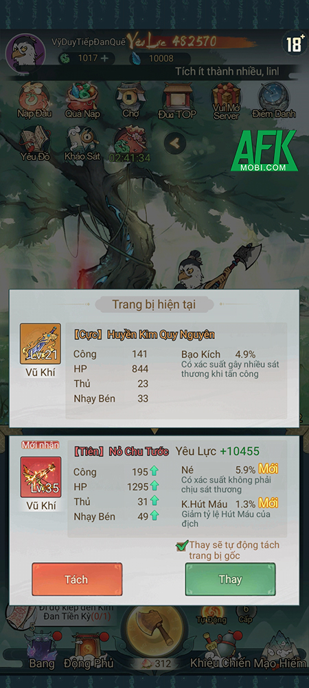 Trải nghiệm Tiểu Yêu Tầm Đạo – Khi yêu quái tu tiên bằng cách...chặt cây! 0