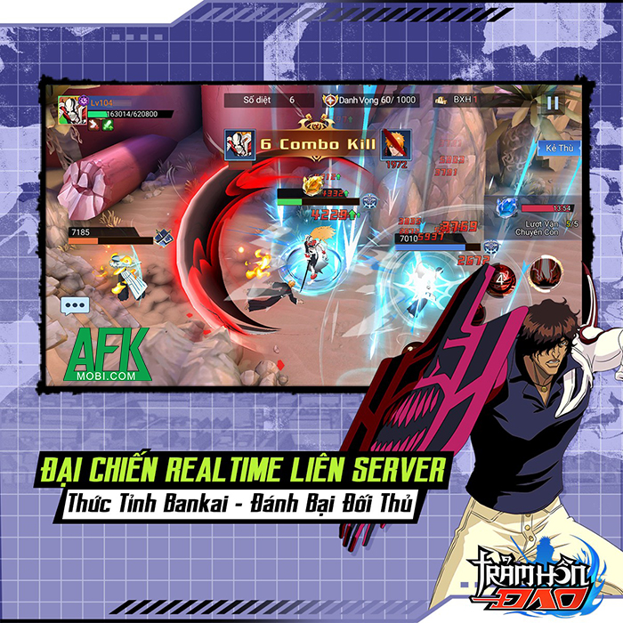 Trảm Hồn Đao Mobile game nhập vai hành động chủ đề Bleach về Việt Nam 3 Trảm Hồn Đao Mobile game nhập vai hành động chủ đề Bleach về Việt Nam 3