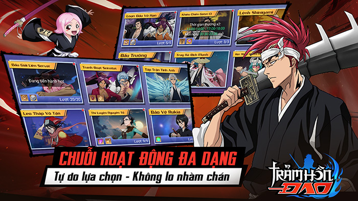 Trảm Hồn Đao Mobile game nhập vai Bleach 3D thế hệ mới mở bản test 4 Trảm Hồn Đao Mobile game nhập vai Bleach 3D thế hệ mới mở bản test 4