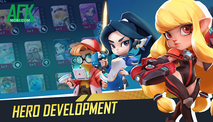 Tái thiết quê hương, xây dựng khu định cư mới trong game mobile Valiant Ark 1